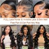 MSGEM Full Frontal Wigs Human Hair 13x4 HD Body Wave Lace Front Wigs Human Hair for Black Women 12A Brazilian Wigs 180 Density Pre Plucked Bleached Knots Lace Front Wig Natural Color 20 Inch