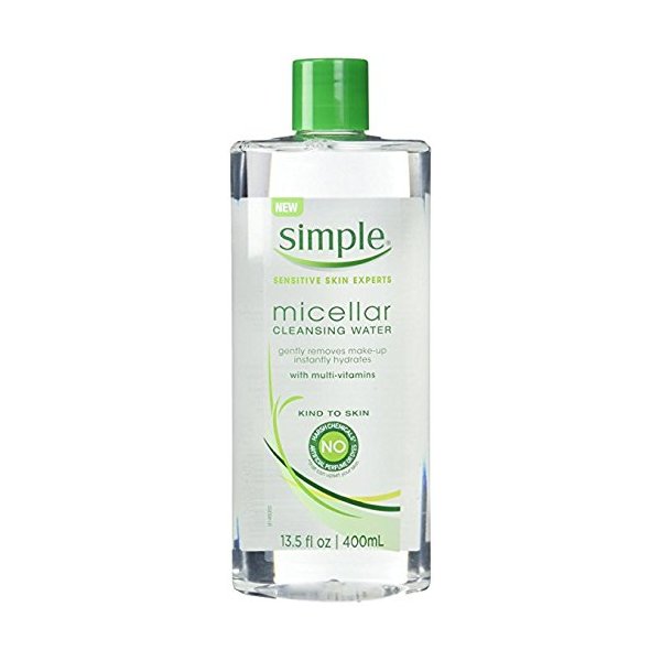 Simple, Micellar Cleansing Water 13.5fl oz (400ml)