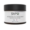 Sapo All Natural Night Cream for Face with Niacinamide, Hyaluronic Acid, Silicone and Lavender Oil - Nourishing, Renewing & Soothing - Firms Aging Skin - 2 Fl Oz