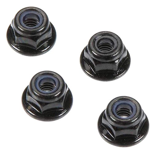 Arrma AR708001 Flange Lock Nuts (4-Piece), 4mm