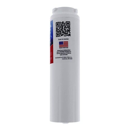 Made in the USA, UKF8001 Refrigerator Water Filter 2-pk | Replacement for Whirlpool Filter 4, EDR4RXD1, 4396395, Maytag UKF8001, FMM-2, UKF8001AXX-750, 469006, USWF Fridge Filter