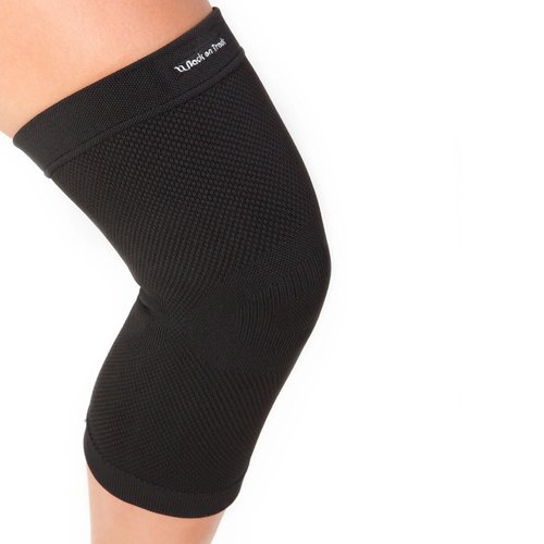 BACK ON TRACK Physio Durable Thin Supportive Compression 4-Way Stretch Knee Brace, M