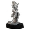 Stonehaven Miniatures Female Gnome Rogue Miniature Figure, 100% Pewter Metal - 24mm Tall - (for 28mm Scale Table Top War Games) - Made in USA