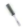 VESS Blow and Styling Hair Brush, Wide 9 Row Round Type- Light weight -Made in Japan-C-150 (White)