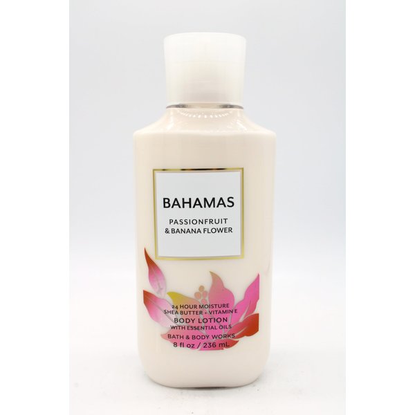 Generic Bahamas Passionfruit & Banana Flower, Bath and Body, 24 HR Moisture Body Lotion, 8 fl oz