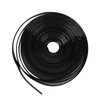 Hair Extensions Tape in Human Hair,9mm Width Hair Extensions Tape Roll,Black Keratin Glue Strip Tape Hair Extensions,Strong Adhesion Long Lasting Hair Wig Tape for Home and Hair salons