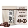 Isopure Protein Powder, Whey Protein Isolate Powder, 25g Protein, Low Carb & Keto Friendly, Naturally Sweetened & Flavored, Flavor: Chocolate, 14 Servings, 1 Pound