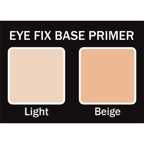 Jolie Eye Shadow Fix, Creme Eye Lid Smudgeproof Non Crease Base Primer - Updated Packaging (Beige)