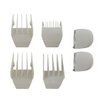 XSPANDER Hair Trimmer Blades & Comb Guides (White) Fit for Peanut 8685, 8655, 8663, 8685-1701,8685-1701,Standard Snap-On Clipper Trimmer Blades