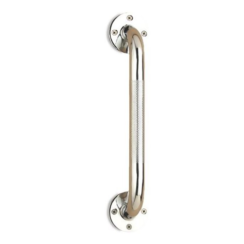 Wall Grab Bar Size: 12", Finish: Chrome