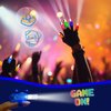 24PCS Video Game Party Favors LED Finger Lights, Glow in The Dark Light Up Toys Gifts Bulk for Kids Boys Girls,Gamer Birthday Party Decorations Supplies(Game)