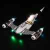 cooldac Lighting Kit for Lego Star Wars: The Book of Boba Fett The Mandalorian’s N-1 Starfighter 75325 Building Blocks Model Set(NOT Included The Lego Sets)