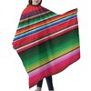 Barber Cape Colorful Mexican Stripes Salon Haircut Apron,Premium Professional Hair Cutting Cape,Stylist Salon Supplies,Durable Hairdressing Cape for Men Women