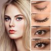 MLEN DIARY False Eyelashes Wispy Long Extension Eyelashes Natural Look Cat Eye 3D Mink Reusable Fake Eyelashes, 5 Pairs Pack