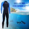 Full Body Dive Wetsuit Sports Skins Rash Guard for Men Women, UV Protection Long Sleeve One Piece Swimwear for Snorkeling Surfing Scuba Diving Swimming Kayaking Sailing Canoeing (XL)