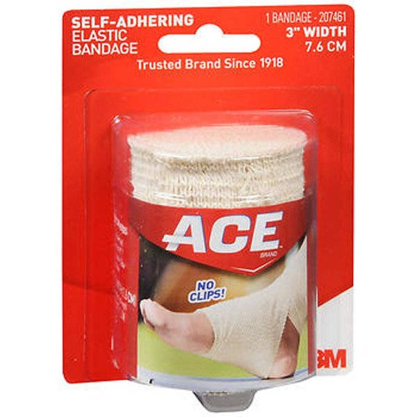 Ace Self Adhesive Elastic Bandage (Value Pack of 3)
