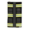 TOOLOUD Firefighter Black AOP Micro Terry Gromet Golf Towel 15" x 22" All Over Print