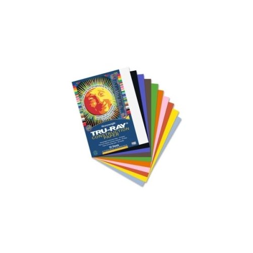 Pacon Tru-Ray Construction Paper -Assorted Colors