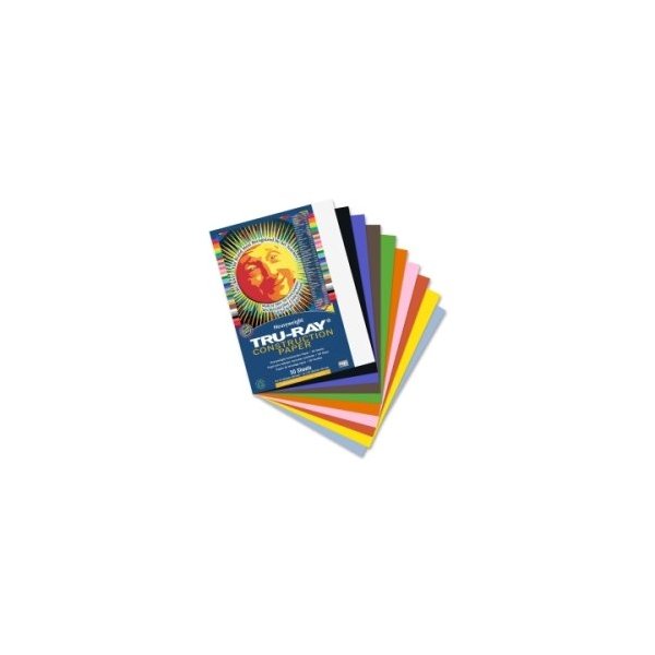 Pacon Tru-Ray Construction Paper -Assorted Colors