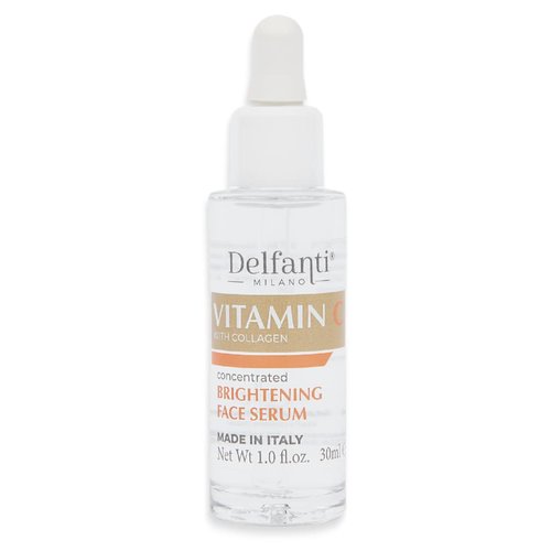 Delfanti Milano • VITAMIN C with COLLAGEN • Concentrated Brightening Face Serum • Made in Italy