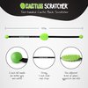 Cactus Scratcher Original Back Scratcher with 2 Sides Featuring Aggressive and Soft Spikes, Great for The Mobility Impaired and Hard-to-Reach Places, Makes an Awesome After-Surgery Gift - Green