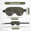 NEWGO Cooling Eye Mask Cold Gel Eye Mask for Eye Puffiness, Tired Eyes, Migraines, Stress, Itchy Eyes, Eye Lid Surgery, Eye Relief Mask for Sleeping, Skin Care, Eye Spa - Army Green