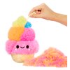 Fluffie Stuffiez Ice Cream Small Collectible Feature Plush - Surprise Reveal Unboxing with Huggable ASMR Fidget DIY Fur Pulling, Ultra Soft Fluff