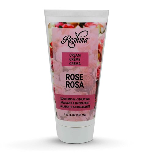 Reshma Beauty Rose Cream | Face & Body Cream for Normal to Dry Skin | Enhances Natural Glow |Infused with Rose Oil, Almond Oil, Olive Oil Body Butter (Pack of 1)