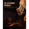 Wowood 3D Wooden Puzzles, Mini Model Craft Kit, Mechanical Model Puzzle, Unique Gift for Adult/Teen
