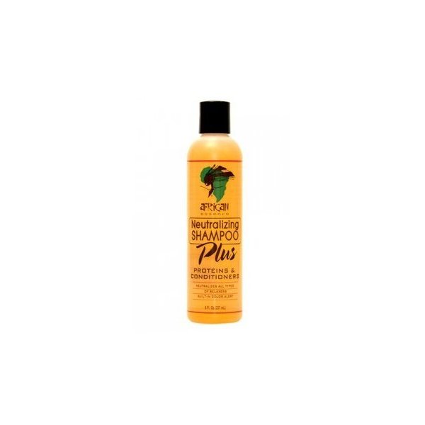 African Essence Neutralizing Shampoo plus proteins & conditioner 8oz by African Essence
