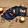 XSYLOHXL Tarot bag kit 6 pcs tarot card bags and pouches tarot deck holder storage gift velvet bags with sturdy drawstrings also suitable for crystals dices Witchcraft and divination Supplies