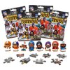 Teenymates Party Animal Legends 2024 NFL Series 3 Figures Blind Bags Gift Set Party Bundle - 4 Pack, Small