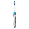 GUM Folding Travel Toothbrush, Stockling Stuffer, Compact Head + Tongue Cleaner, Soft Bristled Travel Toothbrushes for Adults, 2ct