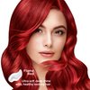 Nisha Creme Hair Color Flame Red (pack of 3)