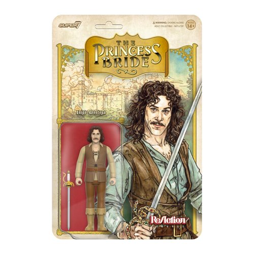 Super7 The Princess Bride Reaction Wave 1 - Inigo Montoya Action Figure Classic Collectibles and Retro Toys