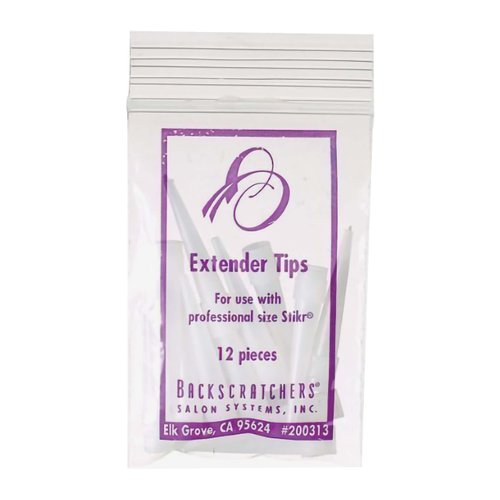 Backscratchers Stikr Extender Tips - Replacement Nozzle for Nail Silk Wrap and Fiber Glass Adhesive