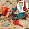 Kisangel 5pcs Plastic Ice Cream Cones Ice Cream Sand Toys Ice Cream Cup Toys Ice Cream Sandbox Toys for Childern Beach Toy