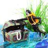 Bestgle Action Aquarium Ornament, Undersea Treasure Chest Diver, Live-Action Aerating Fish Tank Decorations Resin