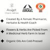 ARUGOT Lavender Rose Roll On Deodorant, Organic, Made in Israel | No Irritating Baking Soda or Aluminum