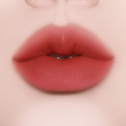 FORENCOS Bisou Velvet Lip Tint, Soft Easy Finger Smearing, High Pigmentation, Matte Finish, Non-Sticky, Smooth Coloring, Longwear (05 Amande)