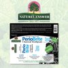 Nature's Answer Periobrite Activated Charcoal Toothpaste | Tooth Whitening, Plaque Removing, Peppermint Flavored Stain Remover | Flouride-Free, Gluten-Free, No Preservatives & Vegan 4oz