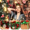 Christmas Headband for Women Girls - Sparkly Headband for Holiday Parties, Navidad Decorations, Party Favors, and Daily Celebrations - Party Home Supplies, and Christmas Accessories