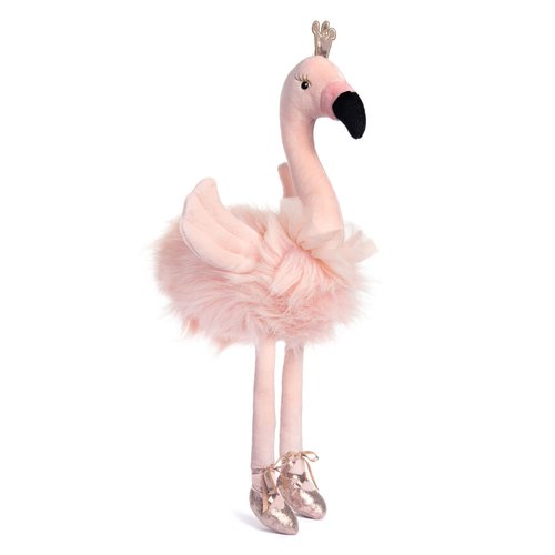 Plush Ballerina Flamingo Stuffed Animal for Girls Kids Birthday Gifts and Decor