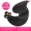 10A Straight Bundles Human Hair 3 Bundles 20 22 24 inch Straight Hair Bundles Unprocessed Brazilian Virgin Human Hair Weave Bundles Natural Black Hair Extensions