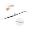 Rolabling Nail Art Tweezers Manicure Rhinestones Picking Tools Trimmers Stainless Steel Nail Art Tools (Size-1)
