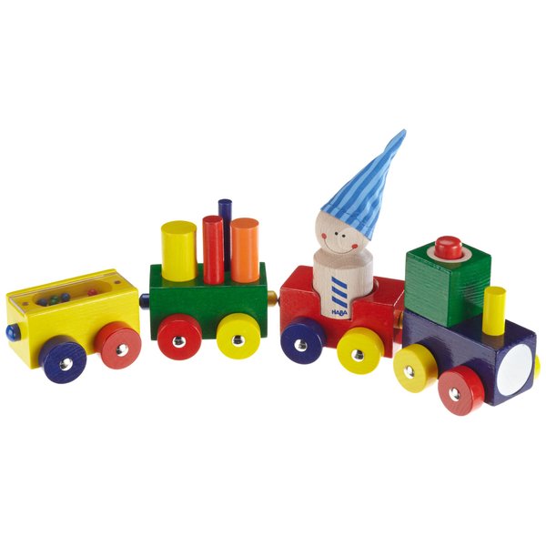 Baby's First Train - Lokmock Train and Building Blocks