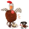 Ethical Pets Gigglers Chicken Dog Toy, 12-Inch, Assorted