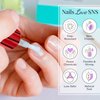 SNS Gel Top Coat Nail Polish for Nail Dip Powder, SenShine Gel Top - Long-Lasting & Fast-Drying Nail Strengtheners Top Coat - Low-Odor & No UV Lamp Required - 0.5 OZ