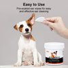 OPULA Dog Ear Cleaner Wipes, 300 Counts Cat Ear Cleaning Wipes,Otic Cleanser Pads Pet Wipes, Dogs&Cats Universal