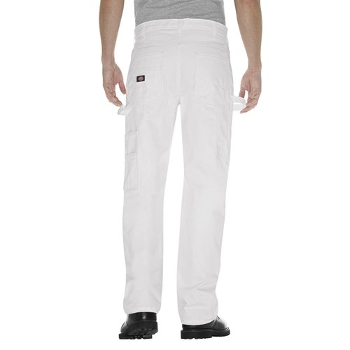 Dickies mens 9705096 work utility pants, White, 32W x 32L US